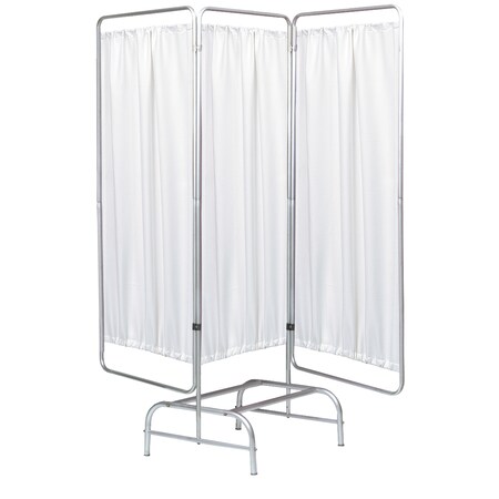 Omnimed 3 Section Stationary King with Vinyl Panels-White 153950-W